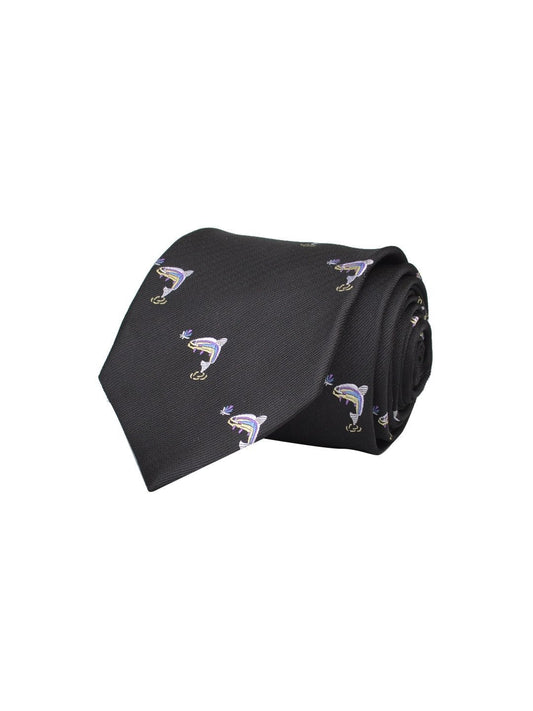 Black Novelty Necktie