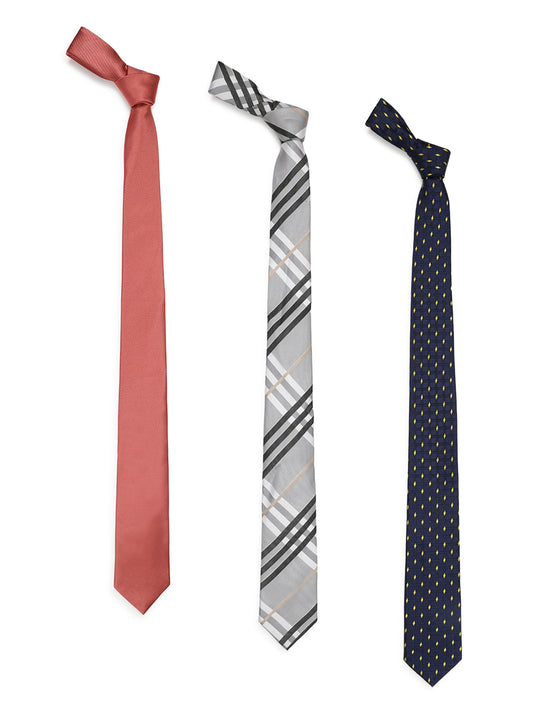 Triple the Style: Necktie Collection