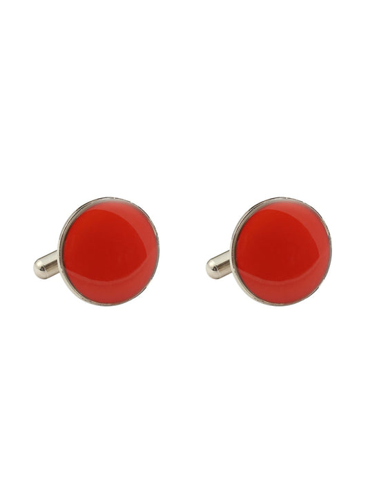 Claret Solid Cufflink