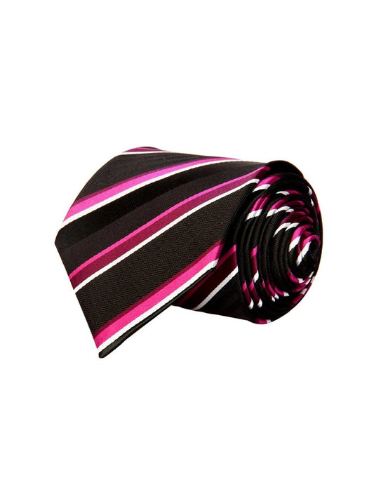 Black Stripes Necktie